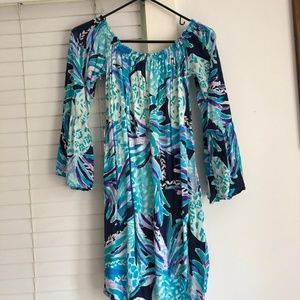 Lilly Pulitzer Off The Shoulder Dress